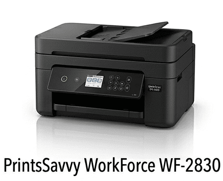PrintsSavvy WorkForce WF-2830