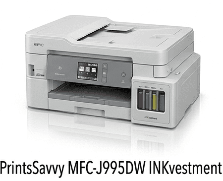 PrintsSavvy MFC-J995DW INKvestment