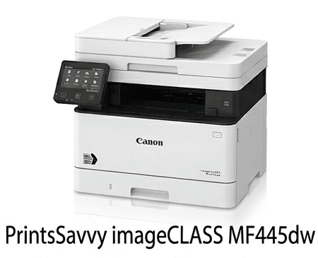 PrintsSavvy imageCLASS MF445dw