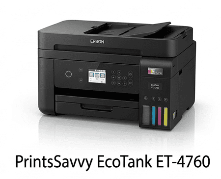 PrintsSavvy EcoTank ET-4760